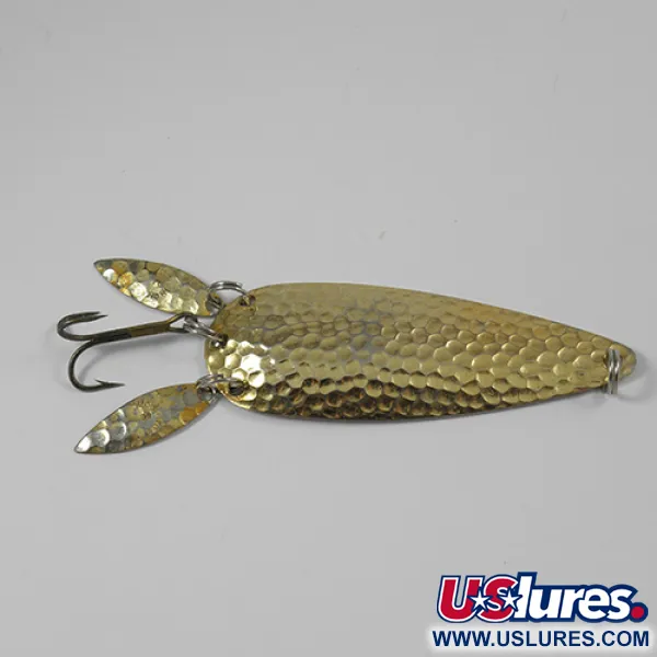 Marathon 2 Skeddrag, Hamrat guld, 14g, Sonic Blades, #2080