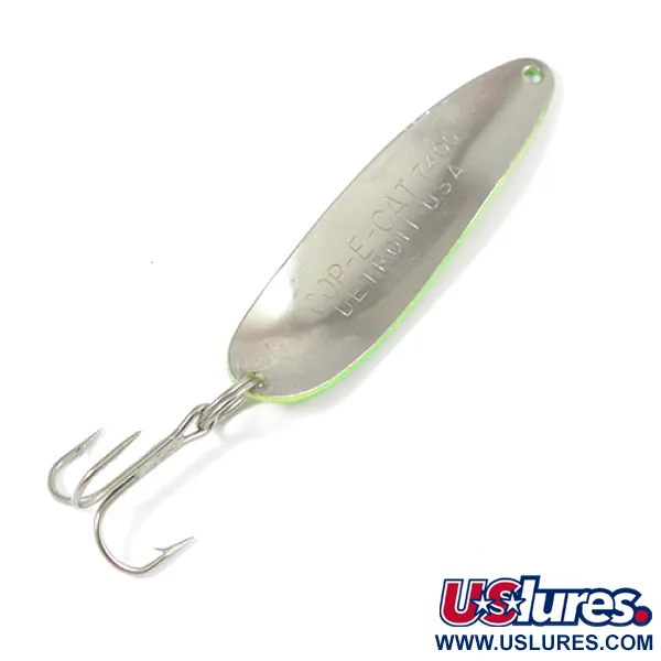 Eppinger Dardevle Cop-E-Cat 7400 Skeddrag, Gul/Grön/Nickel, 14g, #2098