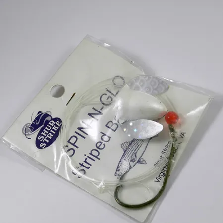 Shur Strike Spin-n-Glo Tackel, Pärlemor, 7g, Mylarvingar, #2101