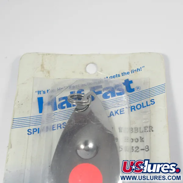 Poulsen Half-Fast Skeddrag, Nickel / Röd, 16g, USA, #2113