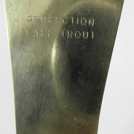 Perfection Lake Trout Skeddrag, Guld / Rött öga, 35g, #2166