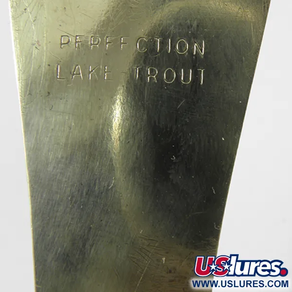 Perfection Lake Trout Skeddrag, Guld / Rött öga, 35g, #2166