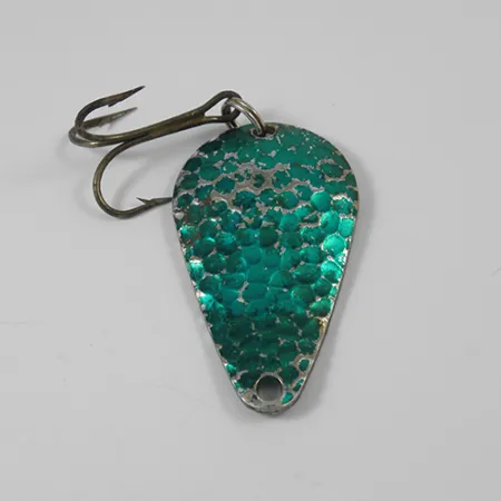 Worden’s Wob Lure Skeddrag, Hamrad nickel/Grön, 14g, USA, #2172