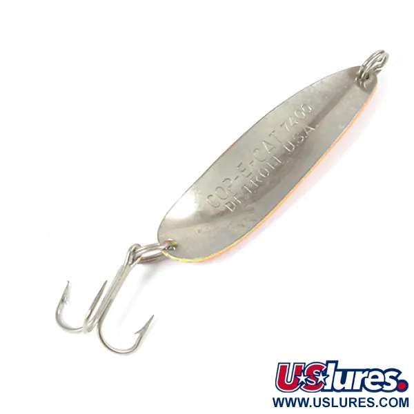 Eppinger Dardevle Cop-E-Cat 7400 Skeddrag, Gul/Org/Nickel, 14g, #2177