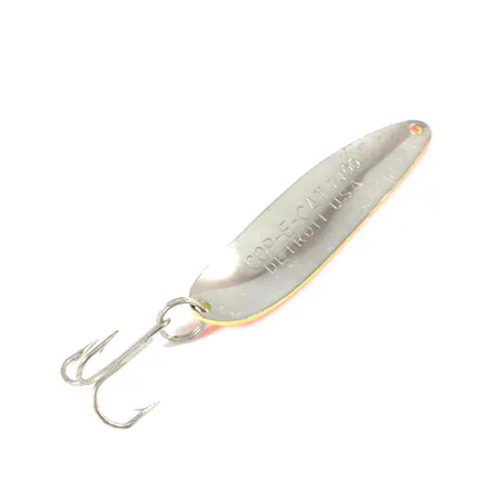 Dardevle Cop-E-Cat 7400 Skeddrag, Gul/Orange/Nickel, 14g, #2180