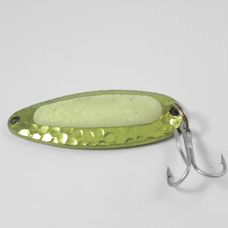 Blue Fox Pixee UV Skeddrag, Grönguld, 14g, UV-aktiv, #2206