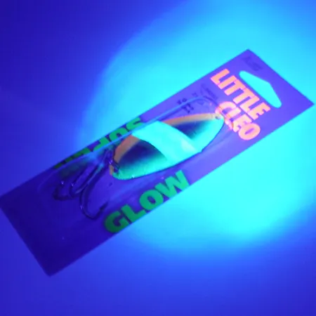 Little Cleo Glow Skeddrag, Chartreuse Orange, 21g, Super Glow, #C340TSG/SH