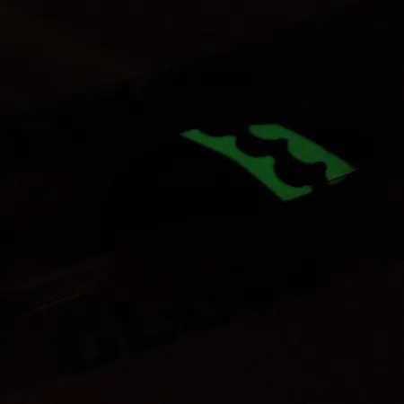 Acme Little Cleo Skeddrag, Nickel/Grön/Glow/UV, 9,5g, kupad, #2224