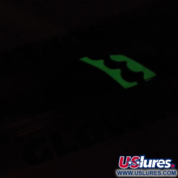 Acme Little Cleo Skeddrag, Nickel/Grön/Glow/UV, 9,5g, kupad, #2224