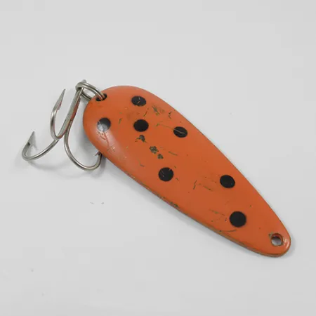 Len Thompson #2, 28g Röd/Svart/Mässing, Skeddrag #2243