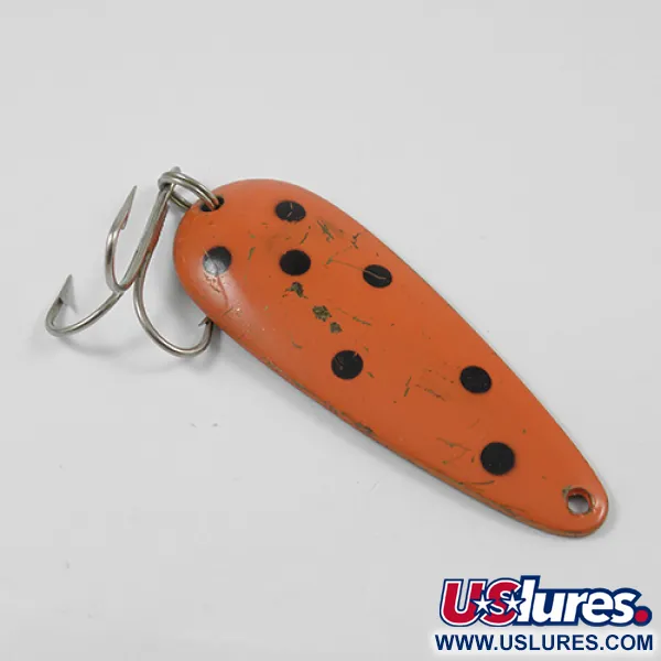 Len Thompson #2, 28g Röd/Svart/Mässing, Skeddrag #2243