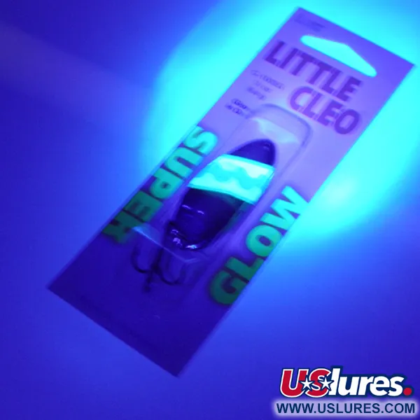 Acme Little Cleo Glow Skeddrag, Nickel/Rosa/Gul UV, 9.5g, #2245