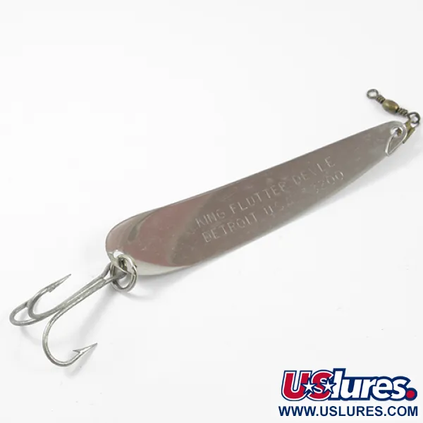 Eppinger Dardevle King Flutter Devle Skeddrag, Nickel, 9g, #2262