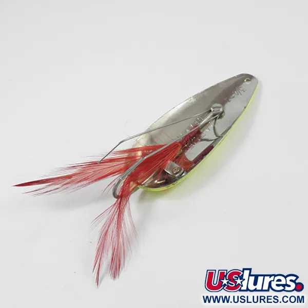 Eppinger Weedless Dardevle Dardevlet Skeddrag, Gul/Röd/Nickel, 21g, #2285