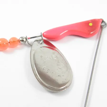 Erie Dearie Walleye Killer Spinnare, Nickel / Röd, 12g, #2291