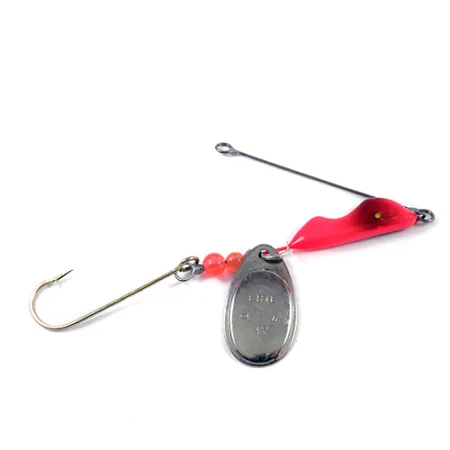 Erie Dearie Walleye Killer Spinnerbait, Nickel / Röd, 12g, #2932