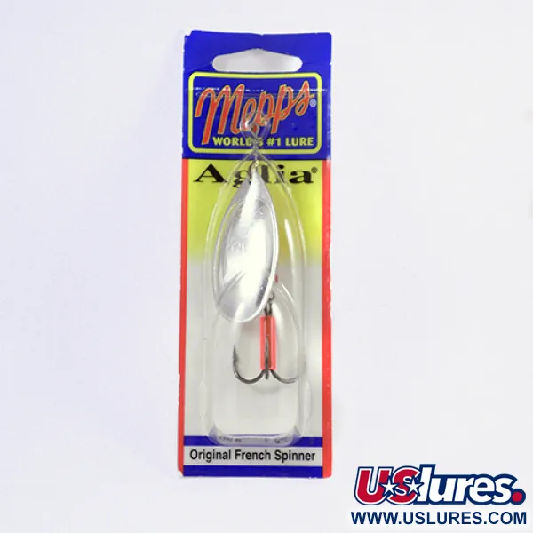 Mepps Aglia 5 Spinnare, Silver, 14g, Konrotationssystem, #2299