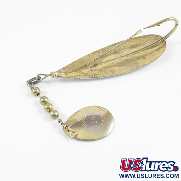 Weedless Johnson Silver Minnow Skeddrag, Guld/Silver, 14g, Vasskydd, #2318