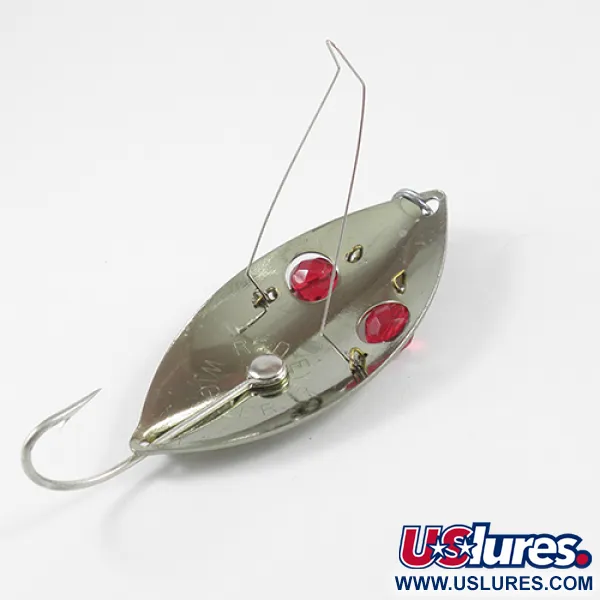 Eppinger Weedless Red Eye Wiggler Skeddrag, Brons/Nickel, 25g, #2327