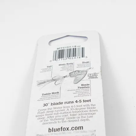 Blue Fox Flash Deep Runner Spinnare, Rainbow, 4g, Holosked, #2337