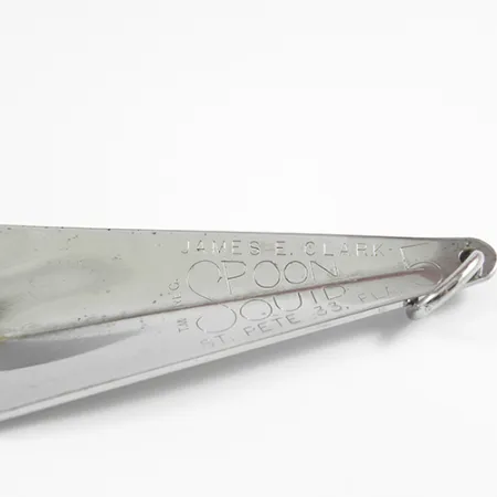 James E. Clark Clark Spoon Squid, Nickel, 35g, Vasskyddad, #2347