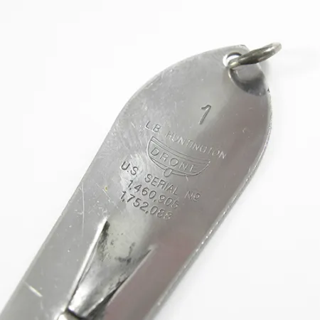 Huntington Weedless ORIGINAL DRONE SPOON 1 Skeddrag, Nickel, 11g, #2354