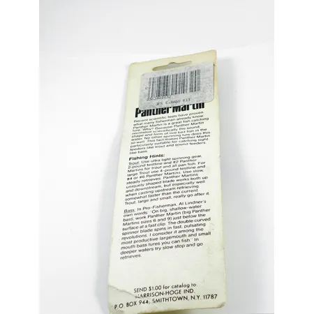 Panther Martin Eastern Bass Kit Spinnare, Svart/Grön/Silver, 4g, #2365