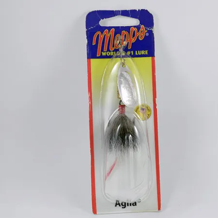 Mepps Aglia 3 Spinnare, Silver, 7,3g, Ekorrsvans, #2366