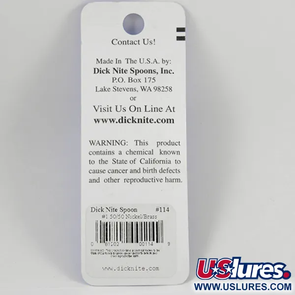 Dick Nite #1 Trollingdrag, Nickel / Guld, 1g, #2368