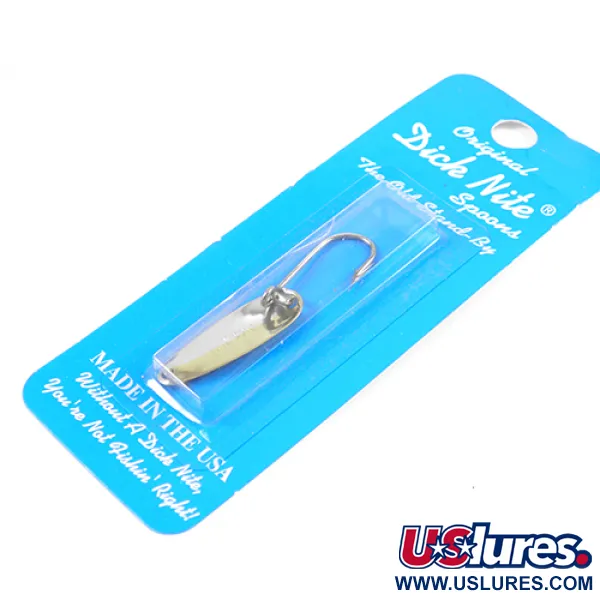 Dick Nite #1 Trollingdrag, Nickel / Guld, 1g, #2368