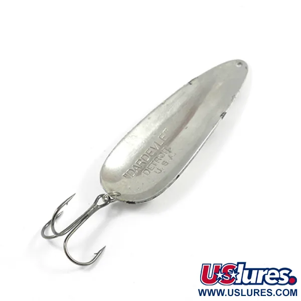 Eppinger Dardevle, Dalmatian / Nickel, 28g, skeddrag #2370