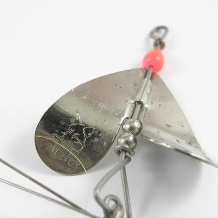 Blue Fox Spinnare, Nickel/Gul/Bucktail, 14g, Vasskydd, #2393