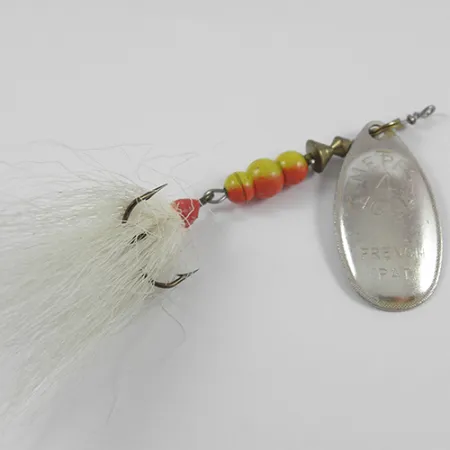 Mepps Aglia 4 spinnare, Nickel, 10g, Bucktail, #2394
