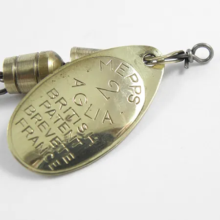 Mepps Aglia 2 Spinnare, Mässing, 4.5g, Klassiskt Skedblad, #2414