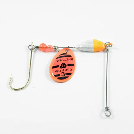 South Bend Walleye Wonder 3 Spinnare, Fluorescerande orange, 13g, #2431