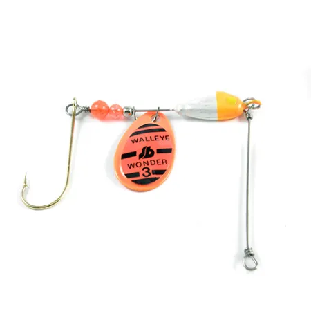South Bend Walleye Wonder 3 Spinnare, Fluorescerande orange, 13g, #2431
