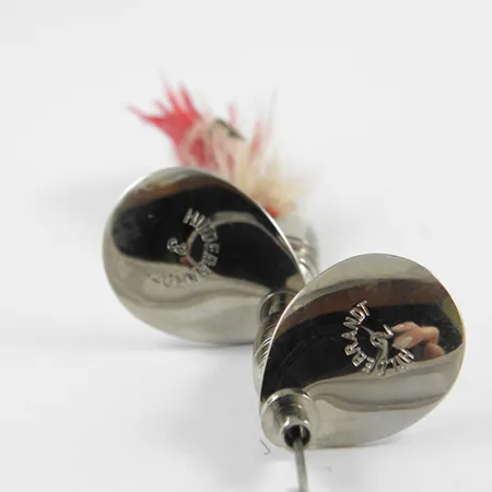 Hildebrandt Hildebrandt 3 Spinnare, Nickel, 7g, fjäder-trekrok, #2433