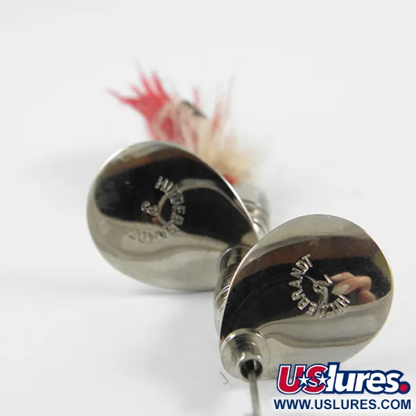 Hildebrandt Hildebrandt 3 Spinnare, Nickel, 7g, fjäder-trekrok, #2433