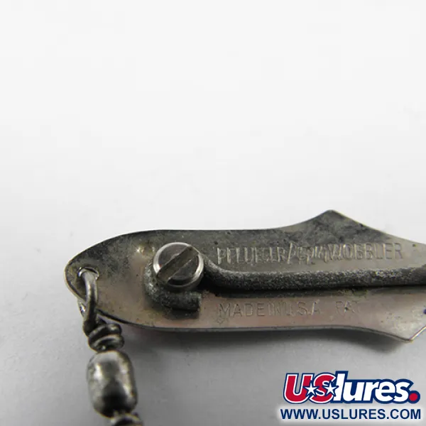 Weedless Pflueger Wobbler Skeddrag, Nickel, 1,4g, Vasskydd, #2435