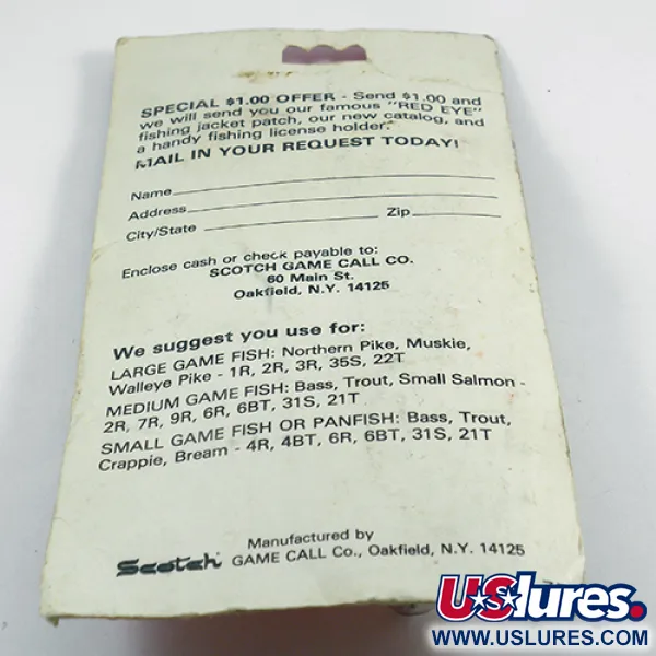 Hofschneider Red Eye Wiggler Skeddrag, Guld, 28g, Röda ögon, #2442