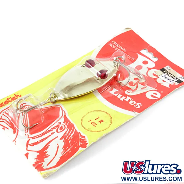 Hofschneider Red Eye Wiggler Skeddrag, Guld, 28g, Röda ögon, #2442