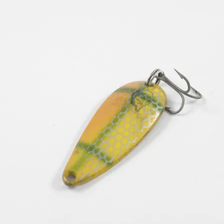 Eppinger Dardevle Spinnie Skeddrag, Gul/Grön/Nickel, 9g, #2448