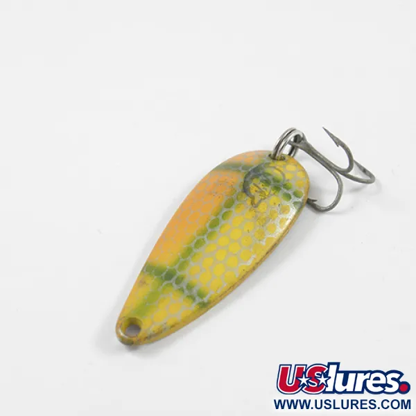 Eppinger Dardevle Spinnie Skeddrag, Gul/Grön/Nickel, 9g, #2448