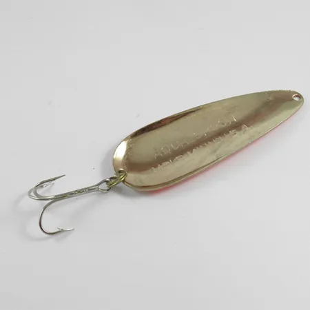 Nebco Aqua Spoon Skeddrag, Hamrat guld / Orange, 21g, Hamrad, #2452