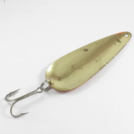 Len Thompson #4 Skeddrag, Röd/Svart/Mässing, 44g, Gäddbete, #2454