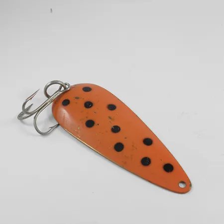 Len Thompson #4 Skeddrag, Röd/Svart/Mässing, 44g, Gäddbete, #2454