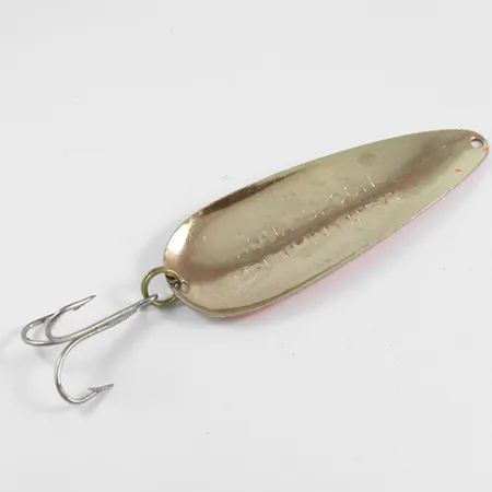 Nebco Aqua Spoon Skeddrag, Hamrat guld/Orange, 21g, Vintage, #2457