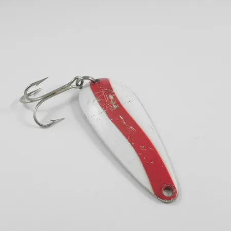Len Thompson #2 Skeddrag, Röd/Vit/Mässing, 28g, Mässing, #2460