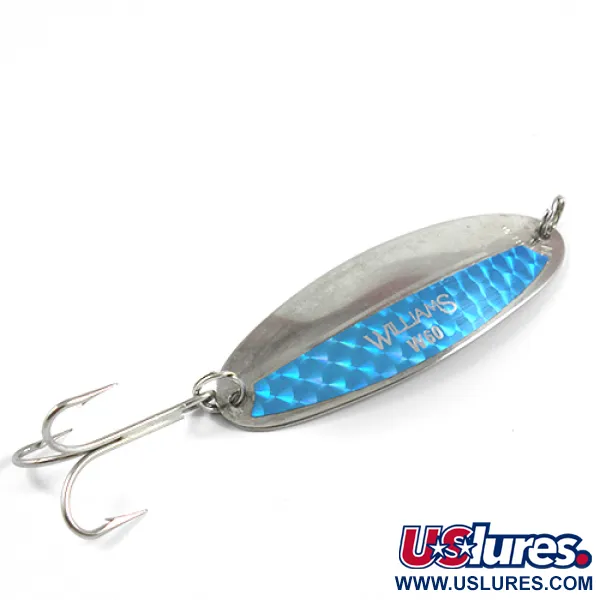 Williams Wabler W60 Skeddrag, Silver / Hologram, 21g, Försilvrat, #2467