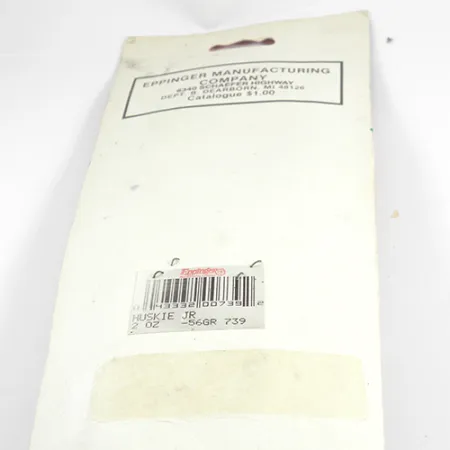 Eppinger Dardevle Huskie Junior Skeddrag, Grön / Nickel, 58g, #2474